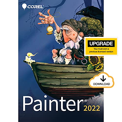 [Old Version] Painter 2022 Upgrade | Professional Digital Painting Software | Illustration, Concept, Photo & Fine Art [PC Download]