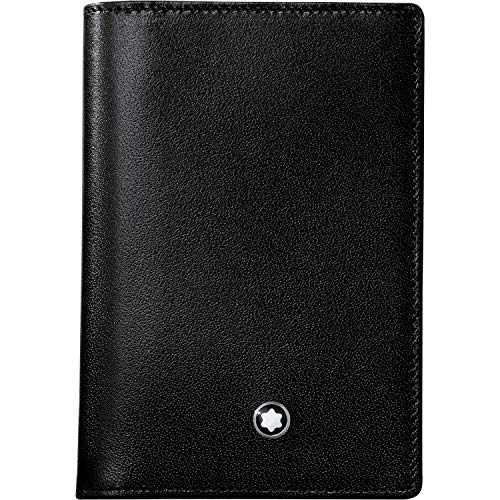 Montblanc Men's Credit Card Holder, Black, 10 cm