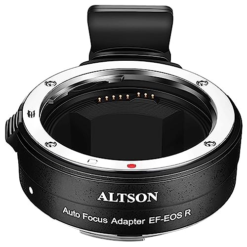 Lens Mount Adapter EF-EOS R Auto-Focus Lens Converter Control Ring for EF/EF-S Lens to Canon EOS R RP R3 R5 R50 R6 R7 R8 R10 Cameras