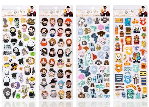 Conquest Journals Harry Potter Puffy Sticker Collection (Chibi)