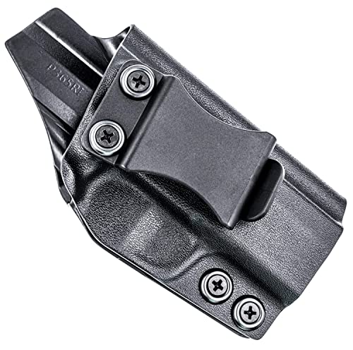 Concealment Express Glock 17/19/19X/22/23/26/27/31/32/33/45 (G1-5) Holster IWB Kydex | Concealed Carry Holster by Rounded for Glock 17/19/19X/22/23/26/27/31/32/33/45 (G1-5) Models | Right Hand | Black