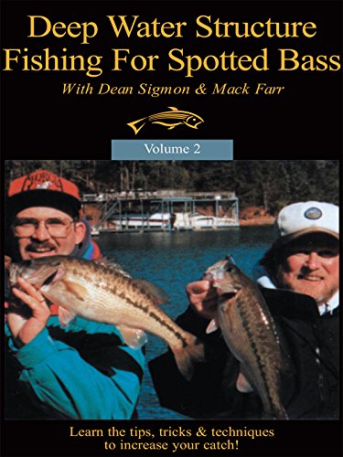Deep Water Structure Fishing For Spotted Bass With Mack Farr