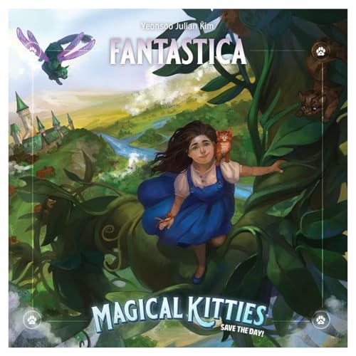 Atlas Games Magical Kitties – Fantastica Vital Statistics Games for Adults and Kids – TTRPG – Compatible with Magical Kitties
