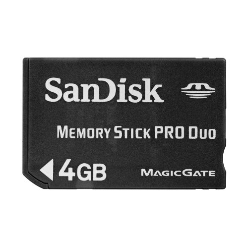 SanDisk SDMSG-4096-A11 4GB Memory Stick PRO Duo for PSP Gaming