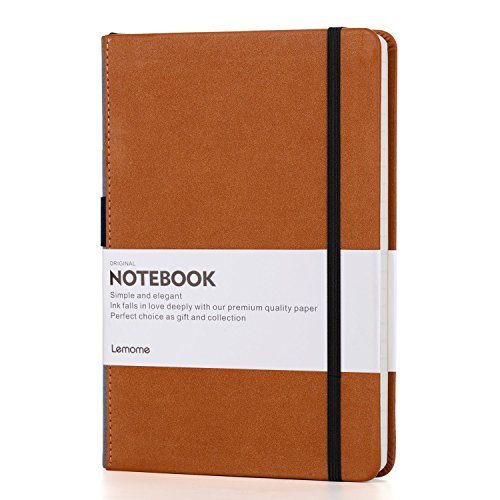 Unruled/Blank/Plain/Unlined Notebook - Sketchbook with Premium Thick Paper - Dividers Gift - Hardcover, Large, A5, 8.4 x 5.7 In