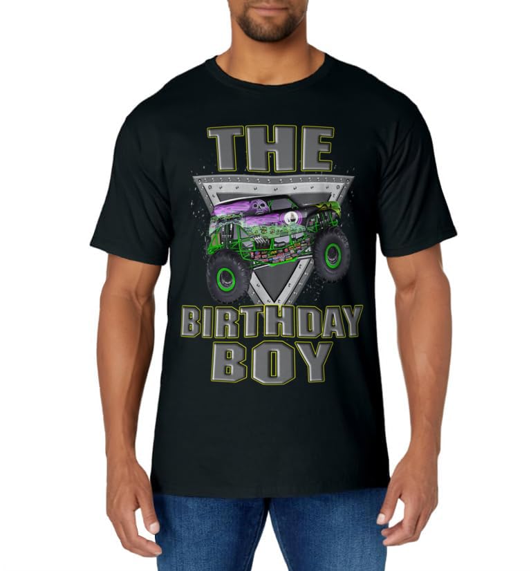 Monster Truck Birthday Boy T-Shirt
