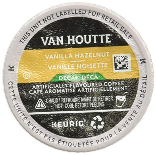 Van Houtte Vanilla Hazelnut Decaf K-Cups, 24-Count, 8.46 Oz