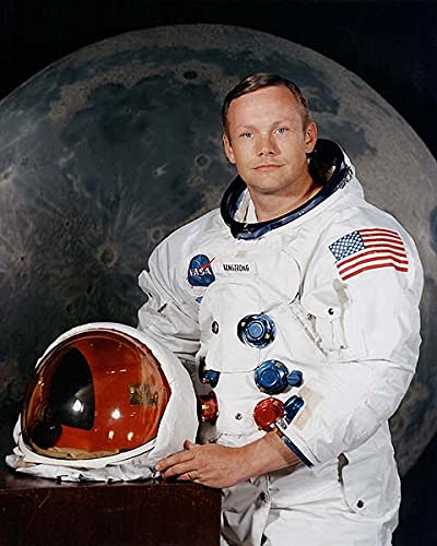 Apollo 11 Neil Armstrong Portrait 8x10 Museum Silver Halide Photo Print