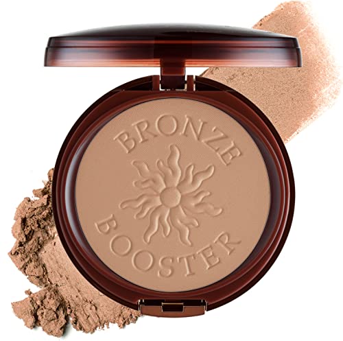 Physicians Formula Bronze Booster Pressed Bronzer - Vitamin-Infused Glow Activators, Mistake-Proof Formula, Natural Finish, Cruelty-Free & Hypoallergenic - Light to Medium