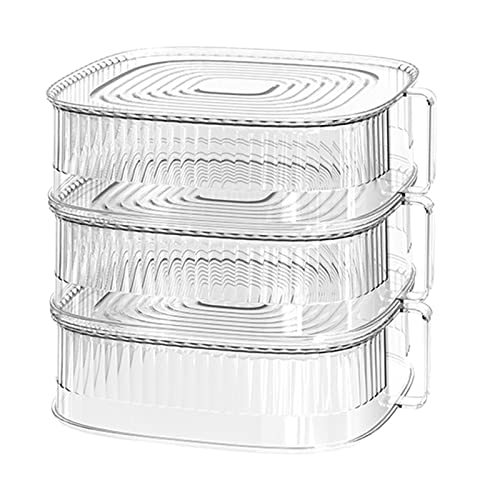 Insulation Vegetable Dish Cover - Multifunctional Leftovers & Stackable Dish Plate Cover with Lid - Kitchen Table Dustproof Food Covers(small-3)