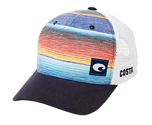 Costa Del Mar Trucker Hat, Blue, One Size US