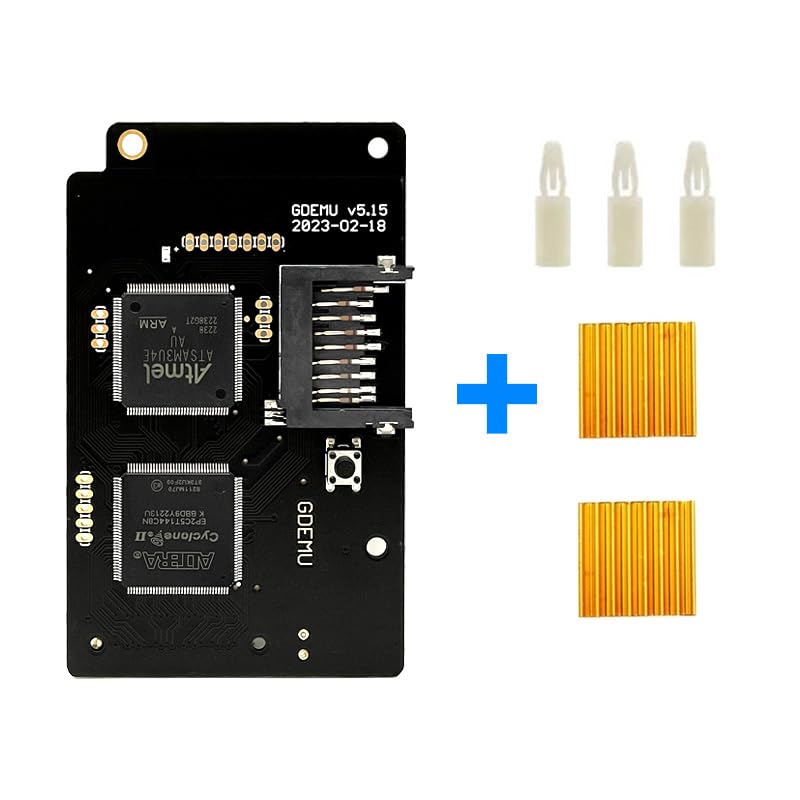 GDEMU V5.15 Optical Drive Emulation Board and Remote Card Mount Kit for DC Console For SEGA Dreamcast gdemu GDU DC VA1