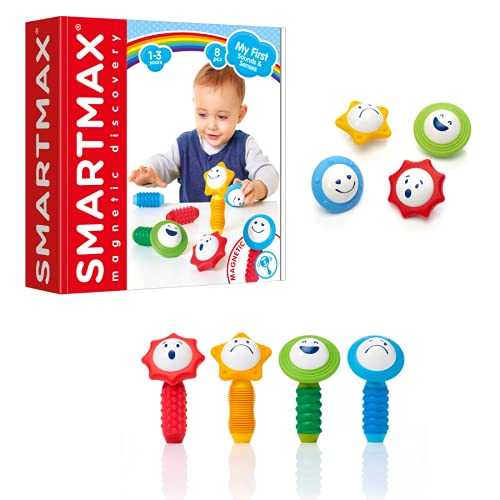 SmartMax My First Sounds & Senses Magnetic Discovery Building Kit for Ages 1+