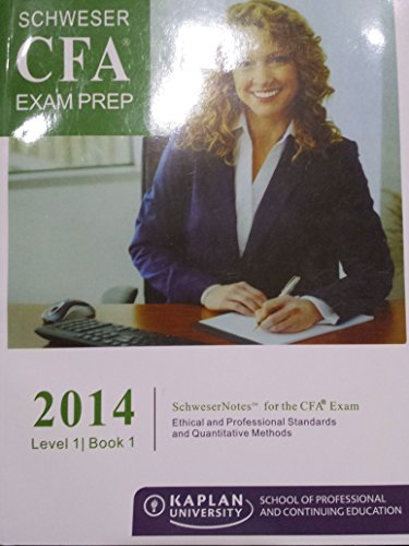 2014 CFA Level 1 Schweser Notes(5 Books)+Practice Exams(2 Volumes)+Quicksheet+2013 Q&A