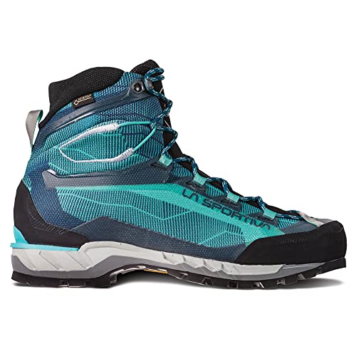 La Sportiva Womens Trango Tech GTX Mountaineering/Hiking Boots, Aqua/Opal, 9