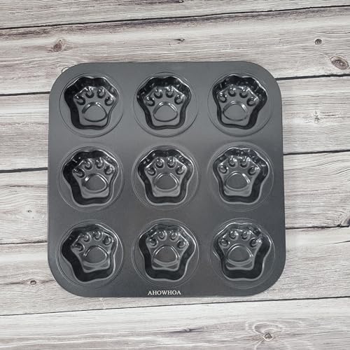 AHOWHOA Pastry molds Cute cat paw shape enhances your baking experience!