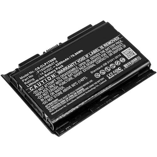 ALLC Replacement Battery for Sager NP8130/NP8131/NP8150/NP8151/NP8170/NP8268/NP8268-S/NP8278/NP8278-S/NP8298/NP9130/NP9150/NP9170,5200mAh