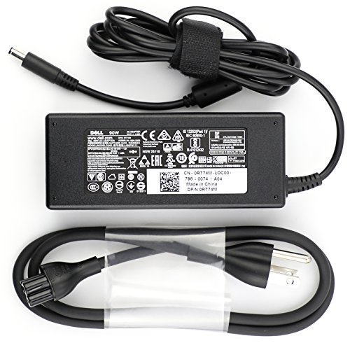 Genuine Original OEM 90w for Dell 0RT74M RT74M PA-1900-32D5 AC Adapter Exact 19.5v 4.62a