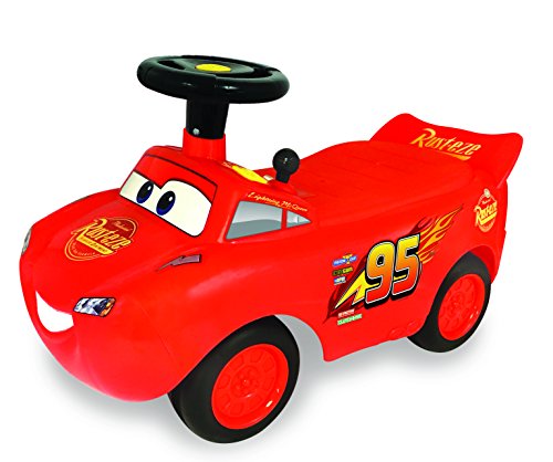 Kiddieland Toys Limited My Lightning McQueen Racer Ride On,Multi, Large