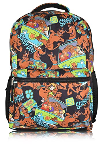 Scooby-Doo Backpack For School Kids Boys Girls Toddler Adults | Bring To School Preschool And Carry Lunch Books Toys Clothes Merchandise Officially Licensed Backpacks