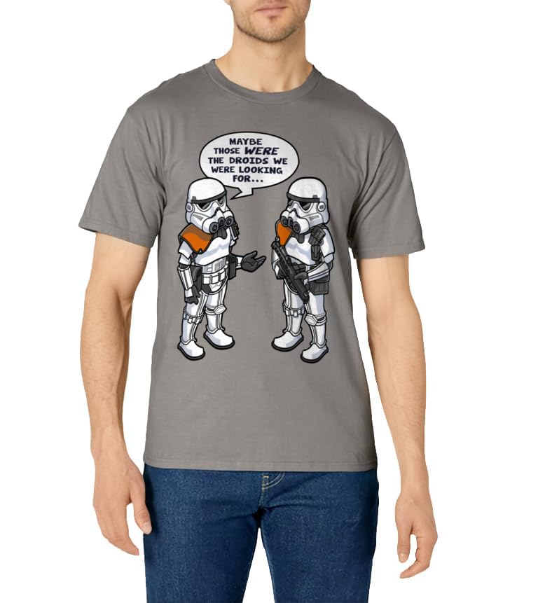 Star Wars Wrong Droids Funny Comic Disney+ T-Shirt