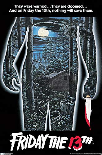 Trends International 24X36 Friday The 13Th - One Sheet Wall Poster, 24' x 36', Premium Unframed Version