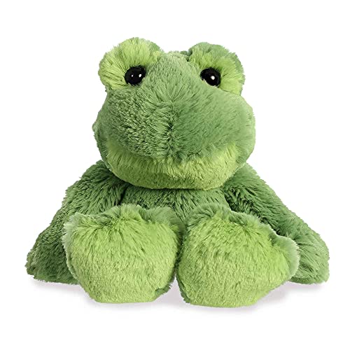 Aurora Adorable Mini Flopsie Fernando Frog Stuffed Animal - Playful Ease - Timeless Companions - Green 8 Inches