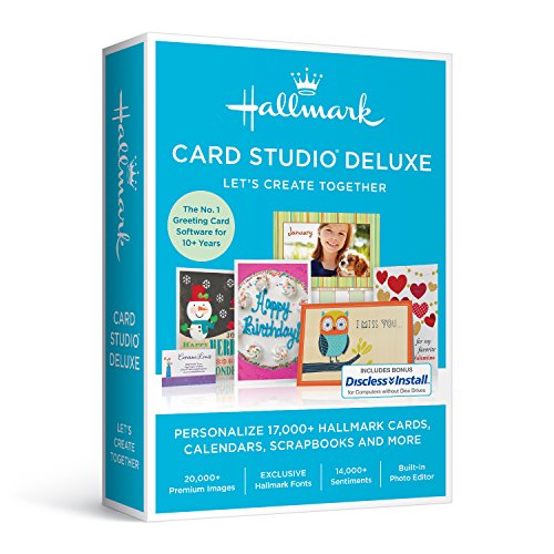 Nova Development US Hallmark Card Studio Deluxe 2017 2017 - Old Version