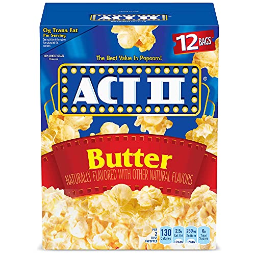 ACT II Butter Popcorn, 2.75 Ounce (12 Count)