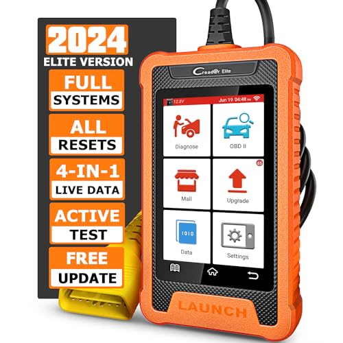 2024 LAUNCH X431 Fit for GM Bi-Directional Scan Tool, All Reset Full System Diagnostic Scanner, AUTOVIN, Battery Register, Full OBD2 Code Reader for Buick/Chevrolet/Cadillac/GMC, Lifetime Free Update