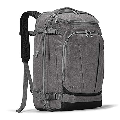 eBags TLS Mother Lode Weekender Convertible Carry-On Travel Backpack - Fits 19 Inch Laptop - (Heathered Graphite)