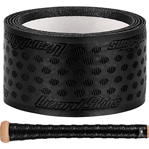 Lizard Skins DSP Ultra 1.1mm Bat Grip – Next-Gen Durasoft Polymer Baseball & Softball Bat Tape (Jet Black)