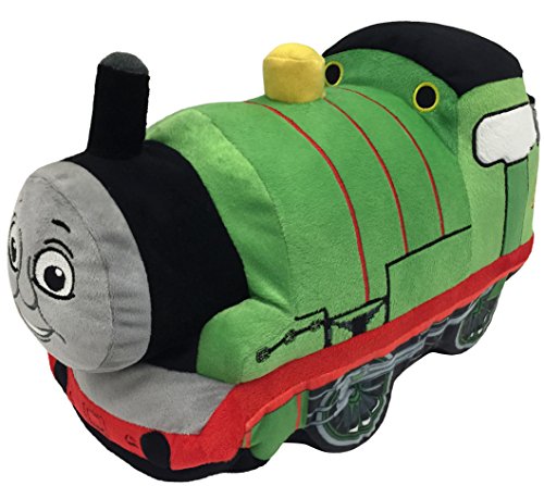 Jay Franco Thomas and Friends Plush Stuffed Percy Pillow Buddy - Super Soft Polyester Microfiber, 15 inch (Official Mattel Product)