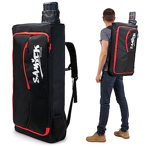 SAMICK SPORTS Archery Backpack Takedown Recurve Bow Case - Padded & Protective Storage Pockets for Gear & Accessories - Telescopic Arrows Tub - Premium Archery Bag for Travel