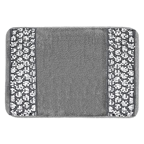 Popular Bath, Silver Sinatra, Bath Rug (230819) 21 x 32 inches