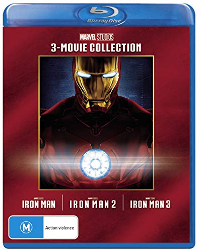Iron Man 3 Film Collection (Iron Man/Iron Man 2/Iron Man 3)