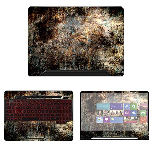 Decalrus - Protective Decal Skin Sticker for Asus TUF Gaming Laptop FX505 (15.6' Screen) case Cover wrap AStuf_FX505-254