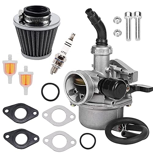 PZ19 Carburetor for 50cc 70cc 80cc 90cc 110cc 125cc ATV Dirt Pit Bike Taotao Honda CRF By Chinese Quad 4 Stroke ATV Go Kart Pit Dirt Bike