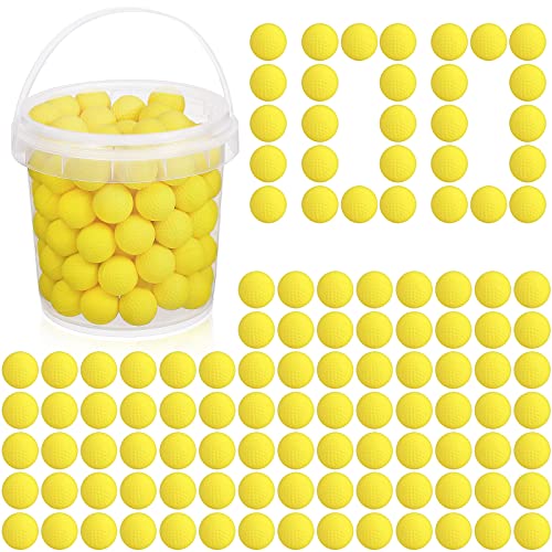 100 Rounds Refill Balls Ammo Compatible with Nerf Rival Gun, TiopLior Foam Bullet Ball Replacement Refill Pack Fit for Rival(HIR, High-Impact Rounds)