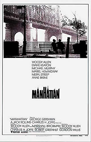 POSTER STOP ONLINE (27x40 Manhattan Woody Allen Movie Poster