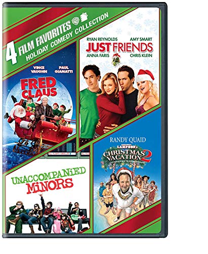 4 Film Favorites: Holiday Comedy (Fred Claus, Just Friends, National Lampoon's Christmas Vacation 2…, Unaccompanied Minors)