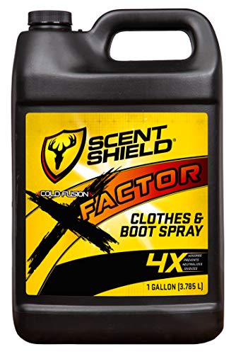 SCENTBLOCKER Blocker Outdoors Scent Shield X-Factor Clothes and Boot Spray, 1 Galloon
