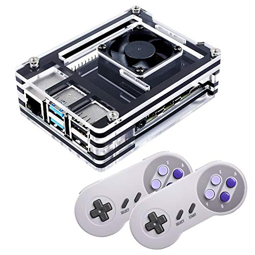 RetroGamingHaven Ultimate Retropie 256GB Raspberry Pi 4 Retro Gaming Console Complete Build 50+ Consoles Over 100,000 Games