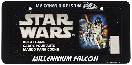 Chroma 42525 Black Star Wars Millennium Falcon Plastic Frame