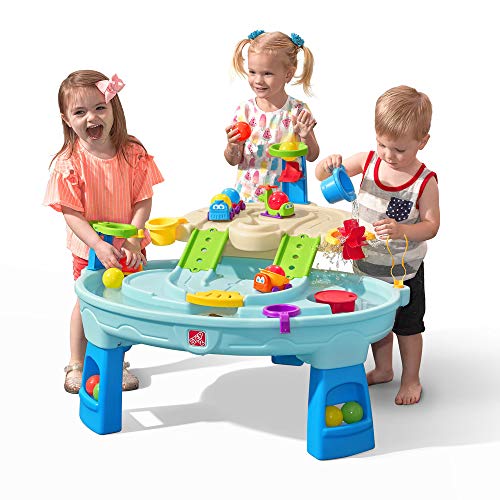 Step2 Ball Buddies Adventure Center Water Table | Water & Activity Play Table for Toddlers, Blue