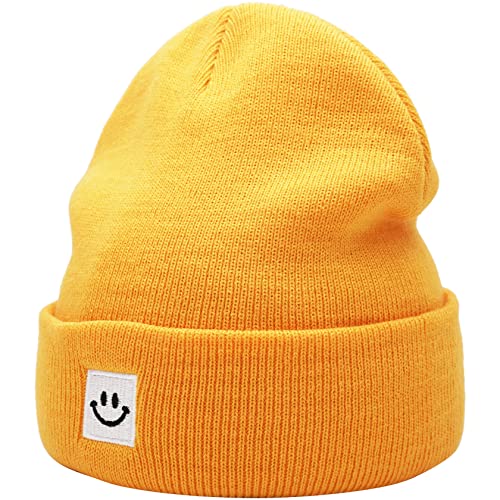 55cube Yellow Beanie Hat