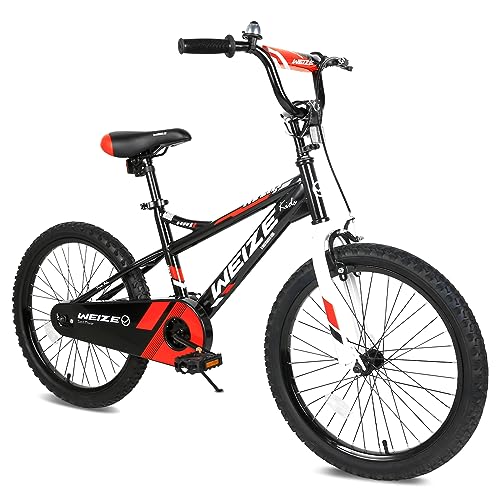 WEIZE Kids Bike, 16 18 20 Inch Children Bicycle for Boys Girls Ages 4-12 Years Old, Rider Height 38-60 Inch, Coaster Brake, Multiple Color Options