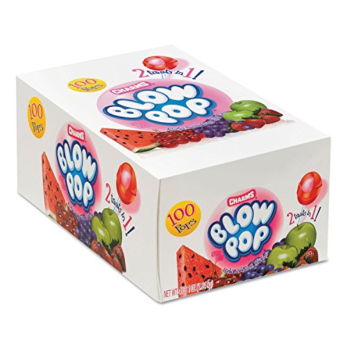 Charms Blow Pops-100 Count Assorted Flavors