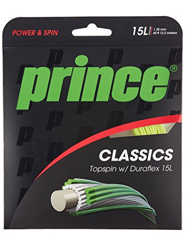 Prince Topspin with Duraflex 15l Yellow Tennis String