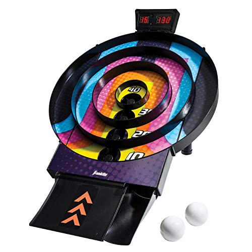 Franklin Sports Whirl Ball Game - Gameroom Ball Rolling Game for Kids + Adults - Indoor , with Balls Included - Roll a Ball Arcade Style Bowling Game Set - In-Home Family Game